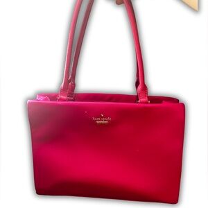 KATE SPADE Classic Small Phoebe Bright Pink Nylon